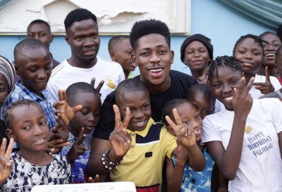 - See Moments From Moses Bliss Birthday Celebration At An Orphanage