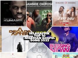 Nigerian Gospel Music 2022: Top 10 Countdown On SelahAfrik